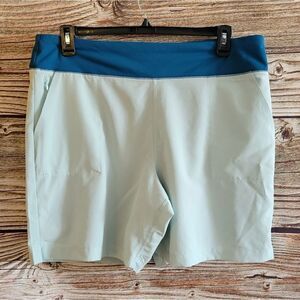 Land's End Women's pale green/teal shorts size: 18 Pre-owned
